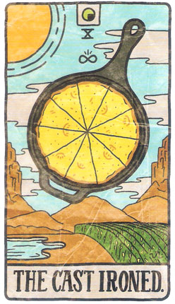 Food Fortunes. A Deck of Dinner Divination